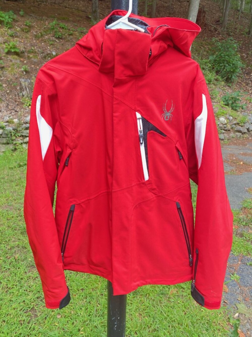 Spyder Ski Jacket | Red | Size Men's Small | Women's Medium